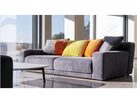 Canapea Tutto U Modulara Personalizabila 258cm Stil Scandinav Cadru Lemn Masiv Tapiterie Stofa sau Piele [18]