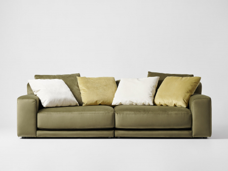Canapele - Canapea Tutto U Modulara Personalizabila 258cm Stil Scandinav Cadru Lemn Masiv Tapiterie Stofa sau Piele