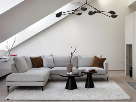 Coltar Alvar Modular Personalizabil 290x217cm Cadru Lemn Masiv Stil Scandinav Tapiterie Stofa sau Piele [1]