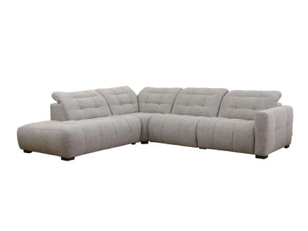 Canapea cu recliner Beach, modular, personalizabil, cadru lemn masiv, stil Japandi, tapiterie stofa sau piele [11]
