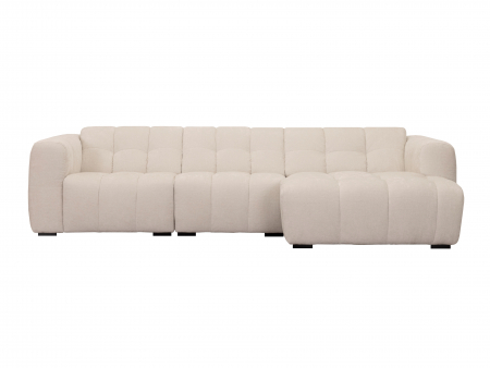 Coltar cu Sezlong Alps Modular Personalizabil 292cm Cadru Lemn Masiv Stil Scandinav Tapiterie Stofa sau Piele [2]