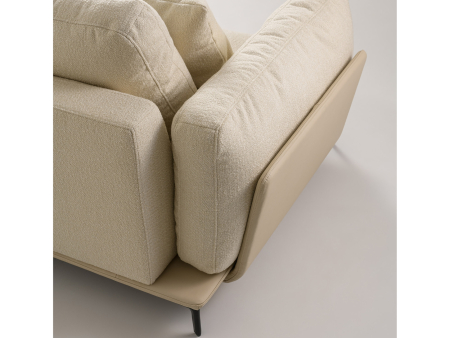 Coltar cu Sezlong Naive Modular Personalizabil 336cm Stil Contemporan Cadru Lemn Masiv Tapiterie Stofa sau Piele [7]