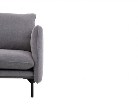 Coltar cu Sezlong Suny Modular Personalizabil 256cm Cadru Lemn Masiv Stil Scandinav Tapiterie Stofa sau Piele [4]