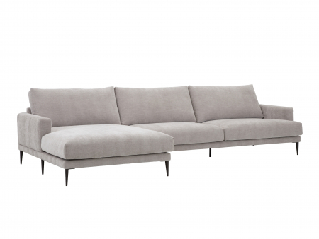Coltar Daisy Modular Personalizabil 299x167cm Cadru Lemn Masiv Stil Scandinav Tapiterie Stofa [9]