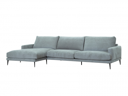 Coltar Daisy Modular Personalizabil 299x167cm Cadru Lemn Masiv Stil Scandinav Tapiterie Stofa [5]