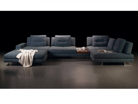 Coltar cu Sezlong si Masuta Ermes Modular Personalizabil 456x261cm Stil Contemporan Cadru Lemn Masiv Tapiterie Stofa sau Piele [19]