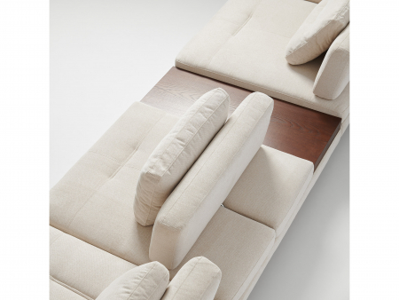 Coltar cu Sezlong si Masuta Ermes Modular Personalizabil 456x261cm Stil Contemporan Cadru Lemn Masiv Tapiterie Stofa sau Piele [5]