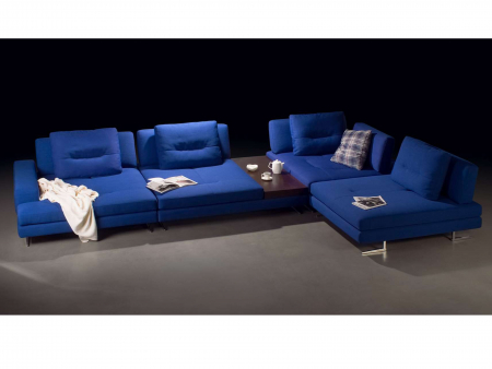 Coltar cu Sezlong si Masuta Ermes Modular Personalizabil 456x261cm Stil Contemporan Cadru Lemn Masiv Tapiterie Stofa sau Piele [28]