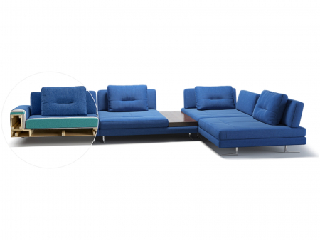 Coltar cu Sezlong si Masuta Ermes Modular Personalizabil 456x261cm Stil Contemporan Cadru Lemn Masiv Tapiterie Stofa sau Piele [18]