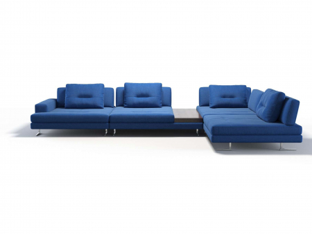 Coltar cu Sezlong si Masuta Ermes Modular Personalizabil 456x261cm Stil Contemporan Cadru Lemn Masiv Tapiterie Stofa sau Piele [17]