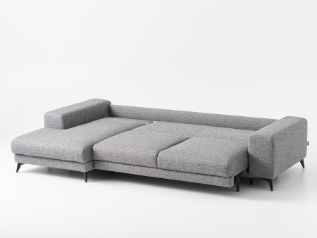 Coltar Extensibil cu Spatiu de Depozitare Blend, Personalizabil 275-315cm, Stil Contemporan, Tapiterie Stofa [22]