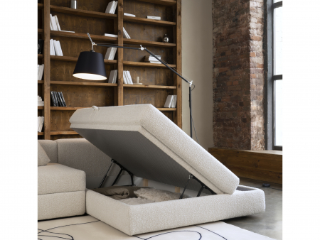 Coltar Extensibil cu Sezlong si Spatiu de Depozitare Bluebell Personalizabil 266cm Stil Contemporan Tapiterie Stofa [14]