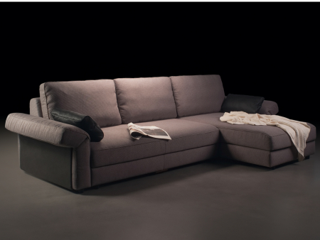 Coltar Extensibil cu Sezlong si Spatiu de Depozitare Cliff Personalizabil 330cm Stil Contemporan Cadru Lemn Masiv Tapiterie Stofa [17]