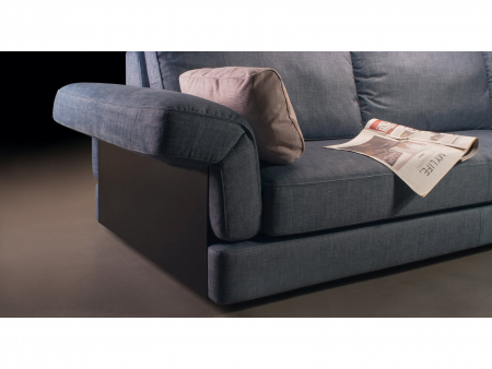 Coltar Extensibil cu Sezlong si Spatiu de Depozitare Cliff Personalizabil 330cm Stil Contemporan Cadru Lemn Masiv Tapiterie Stofa [21]