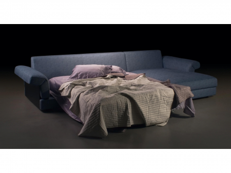 Coltar Extensibil cu Sezlong si Spatiu de Depozitare Cliff Personalizabil 330cm Stil Contemporan Cadru Lemn Masiv Tapiterie Stofa [22]
