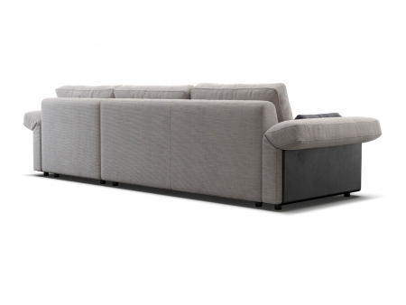 Coltar Extensibil cu Sezlong si Spatiu de Depozitare Cliff Personalizabil 330cm Stil Contemporan Cadru Lemn Masiv Tapiterie Stofa [14]
