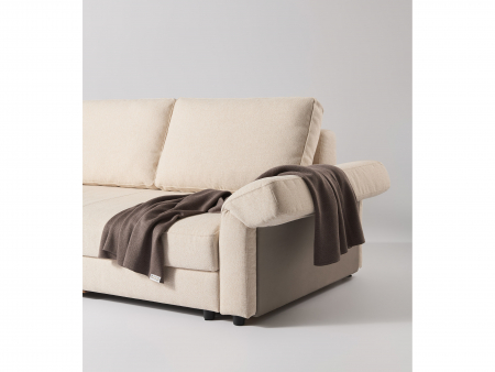 Coltar Extensibil cu Sezlong si Spatiu de Depozitare Cliff Personalizabil 330cm Stil Contemporan Cadru Lemn Masiv Tapiterie Stofa [8]