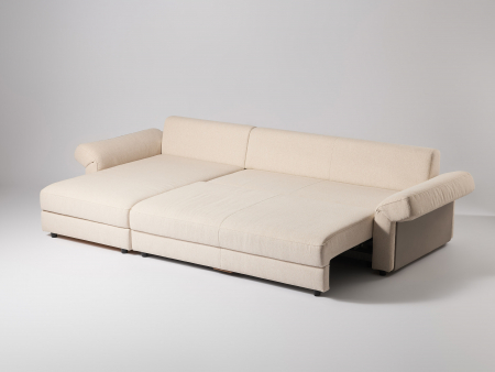 Coltar Extensibil cu Sezlong si Spatiu de Depozitare Cliff Personalizabil 330cm Stil Contemporan Cadru Lemn Masiv Tapiterie Stofa [4]