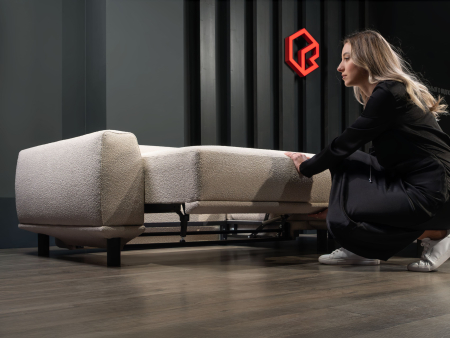 Coltar Extensibil cu Sezlong Ezari Personalizabil 316cm Stil Contemporan Tapiterie Stofa [12]