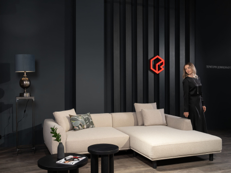 Coltar Extensibil cu Sezlong Ezari Personalizabil 316cm Stil Contemporan Tapiterie Stofa [16]