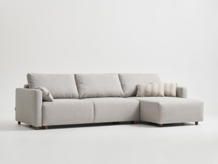 Coltar Extensibil cu Sezlong si Spatiu de Depozitare Como Personalizabil 244-284cm Stil Contemporan Tapiterie Stofa [22]