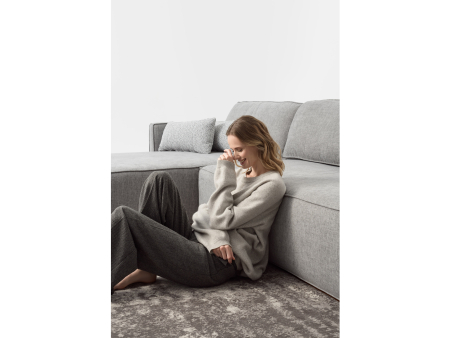 Coltar Extensibil cu Sezlong si Spatiu de Depozitare Esse Personalizabil 309cm Stil Contemporan Cadru Lemn Masiv Tapiterie Stofa [46]