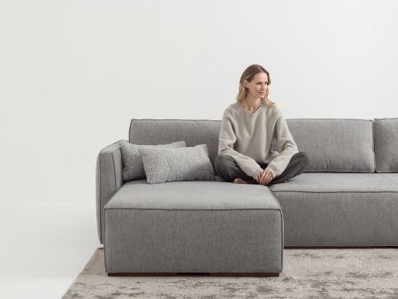 Coltar Extensibil cu Sezlong si Spatiu de Depozitare Esse Personalizabil 309cm Stil Contemporan Cadru Lemn Masiv Tapiterie Stofa [44]