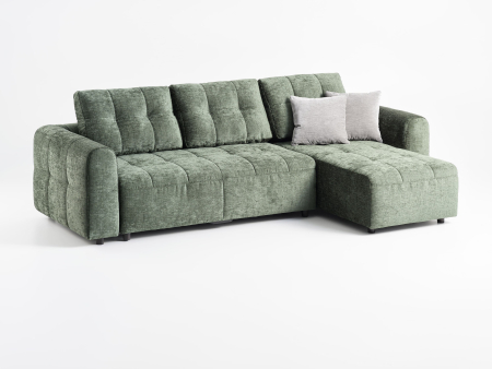 Coltar Extensibil cu Sezlong si Spatiu de Depozitare Mallow Personalizabil 262-292cm Stil Contemporan Tapiterie Stofa [10]