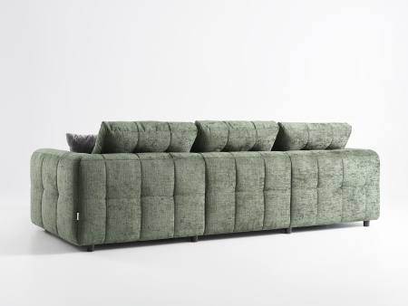 Coltar Extensibil cu Sezlong si Spatiu de Depozitare Mallow Personalizabil 262-292cm Stil Contemporan Tapiterie Stofa [5]