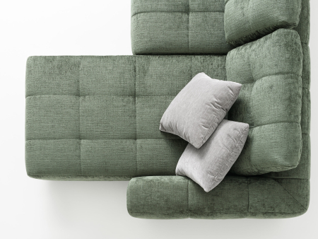 Coltar Extensibil cu Sezlong si Spatiu de Depozitare Mallow Personalizabil 262-292cm Stil Contemporan Tapiterie Stofa [7]