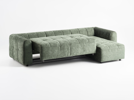 Coltar Extensibil cu Sezlong si Spatiu de Depozitare Mallow Personalizabil 262-292cm Stil Contemporan Tapiterie Stofa [12]