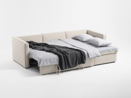 Coltar Extensibil cu Sezlong si Spatiu de Depozitare Mono Personalizabil 230-270cm Stil Contemporan Tapiterie Stofa [3]