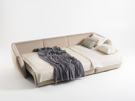 Coltar Extensibil cu Sezlong si Spatiu de Depozitare Moon Personalizabil 270-314cm Stil Contemporan Cadru Lemn Masiv Tapiterie Stofa [1]