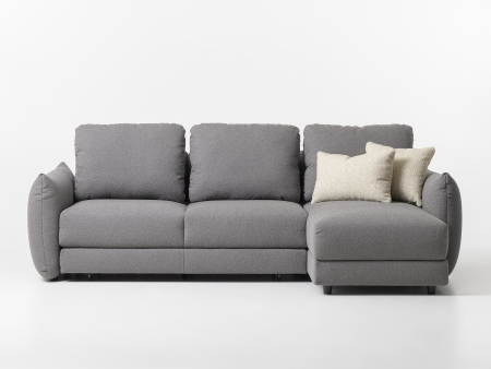 Summer Mood - Coltar Extensibil cu Sezlong si Spatiu de Depozitare Muna Personalizabil 260-290cm Stil Contemporan Tapiterie Stofa