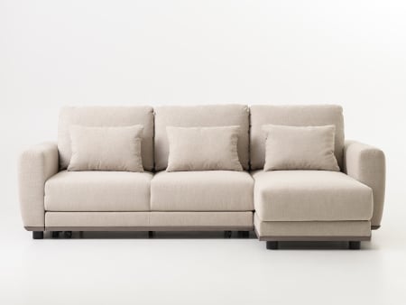 Mobila Living - Coltar Extensibil cu Sezlong si Spatiu de Depozitare Sono Personalizabil 290cm Stil Contemporan Tapiterie Stofa