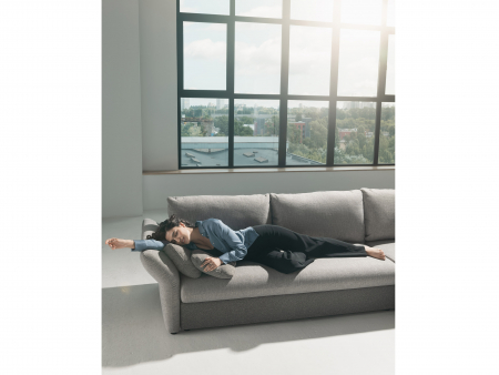 Coltar Extensibil cu Sezlong si Spatiu de Depozitare Ibiza Personalizabil 275-315cm Stil Contemporan Tapiterie Stofa [22]