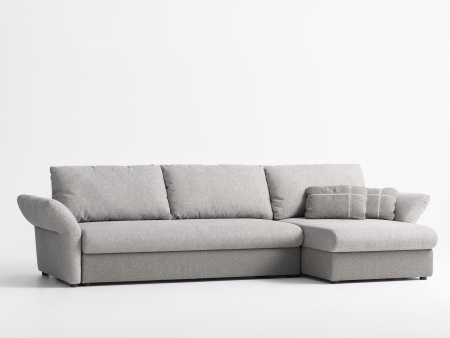 Mood - Coltar Extensibil cu Sezlong si Spatiu de Depozitare Ibiza Personalizabil 275-315cm Stil Contemporan Tapiterie Stofa