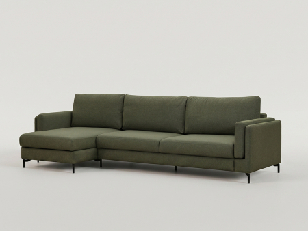 Coltar extensibil modular Hazel, personalizabil, cu spatiu de depozitare, stil scandinav, tapiterie stofa [1]