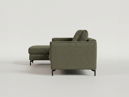 Coltar extensibil modular Hazel, personalizabil, cu spatiu de depozitare, stil scandinav, tapiterie stofa [2]