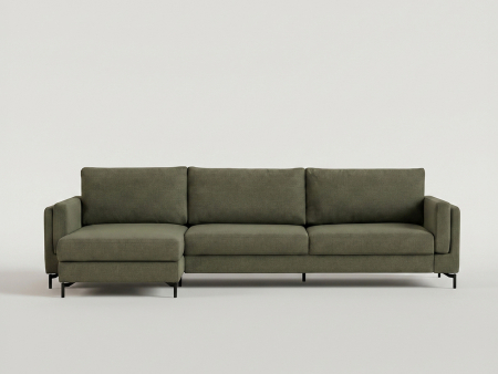 Vilmers - Coltar extensibil modular Hazel, personalizabil, cu spatiu de depozitare, stil scandinav, tapiterie stofa
