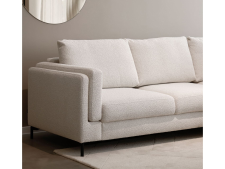 Coltar extensibil modular Hazel, personalizabil, cu spatiu de depozitare, stil scandinav, tapiterie stofa [4]