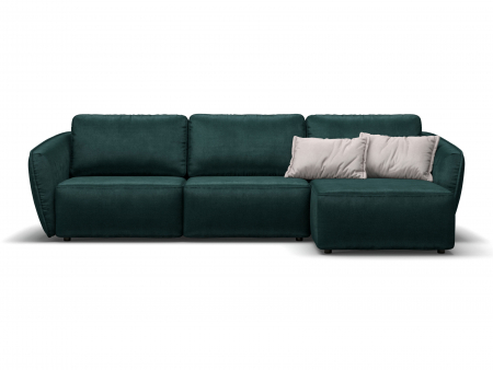 Coltar Extensibil cu Sezlong si Spatiu de Depozitare Moon Personalizabil 314cm Stil Contemporan Cadru Lemn Masiv Tapiterie Stofa [7]