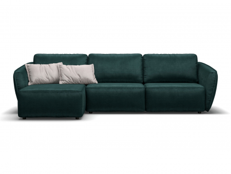 Coltar Extensibil cu Sezlong si Spatiu de Depozitare Moon Personalizabil 314cm Stil Contemporan Cadru Lemn Masiv Tapiterie Stofa [5]