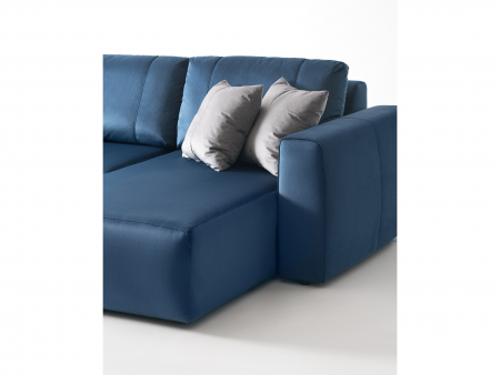 Coltar Extensibil cu Sezlong si Spatiu de Depozitare Moss Personalizabil 290-330cm Stil Contemporan Tapiterie Stofa [12]