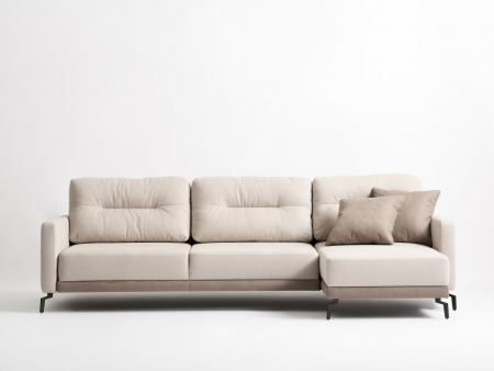 Coltar Extensibil cu Sezlong si Spatiu de Depozitare Notta Personalizabil 238-278cm Stil Contemporan Tapiterie Stofa [4]