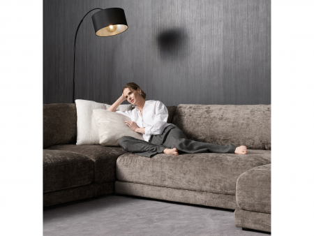 Coltar cu Sezlong Katarina Modular Personalizabil 370cm Stil Contemporan Cadru Lemn Masiv Tapiterie Stofa sau Piele [6]