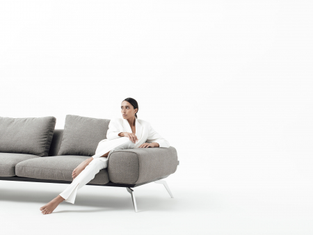 Coltar Linda Modular Personalizabil 296x216cm Stil Scandinav Cadru Metal Tapiterie Stofa sau Piele [8]
