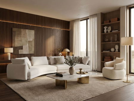 Coltar modular Amalfi, personalizabil, cadru lemn masiv, tapiterie stofa, stil Contemporan [22]