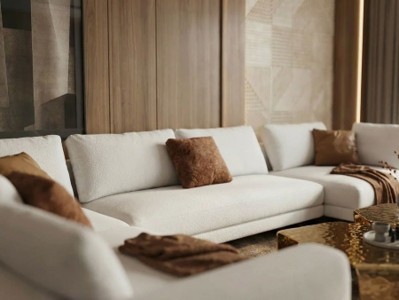 Coltar modular Amalfi, personalizabil, cadru lemn masiv, tapiterie stofa, stil Contemporan [3]