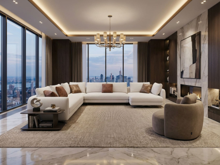 Coltar modular Amalfi, personalizabil, cadru lemn masiv, tapiterie stofa, stil Contemporan [16]